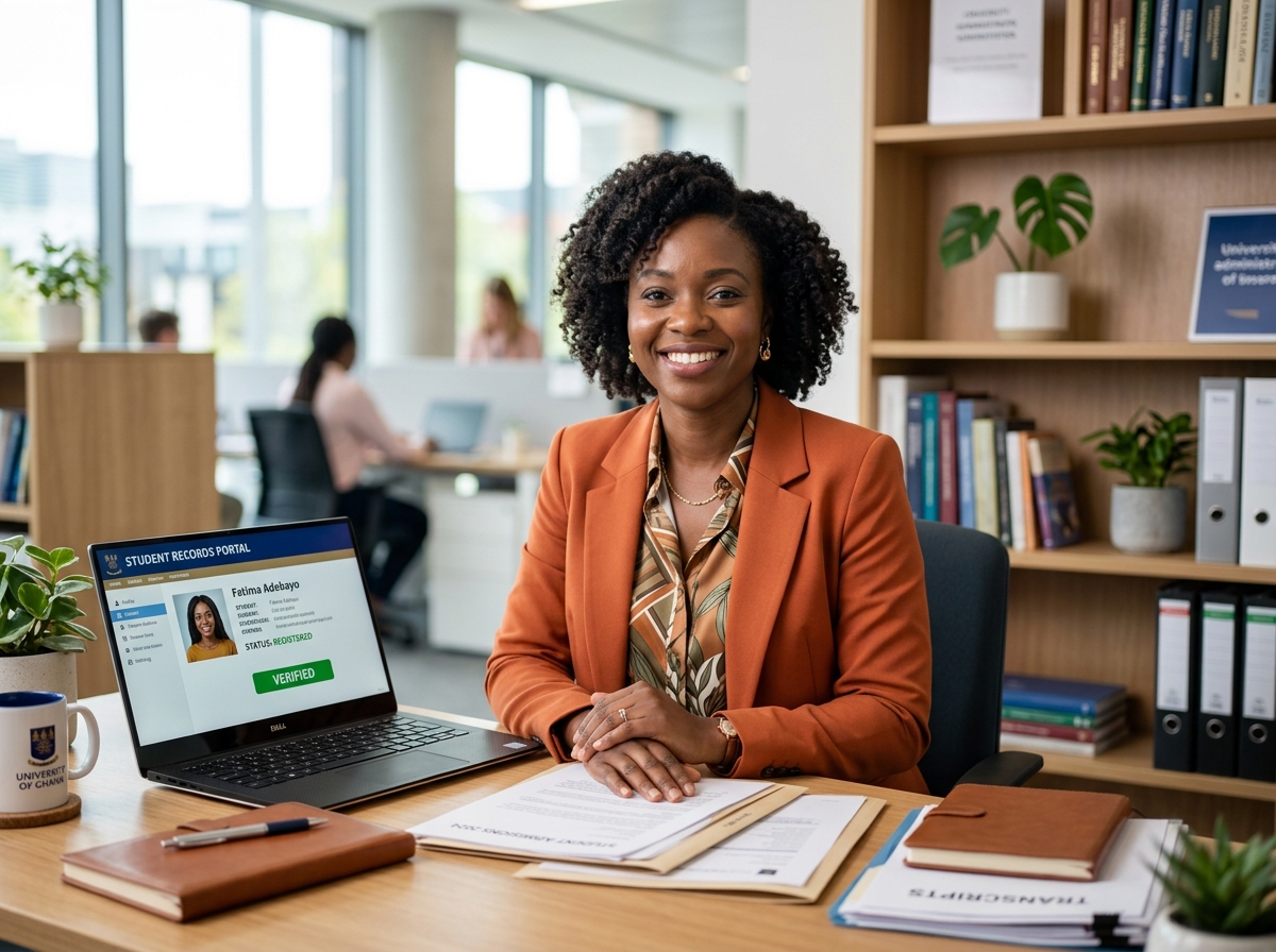 Miss Amara Eze, Registrar